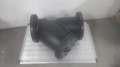 Keckley 81FFY-CI125P34-FBI-A7 8 In Flanged Connection Cast Iron Y Strainer