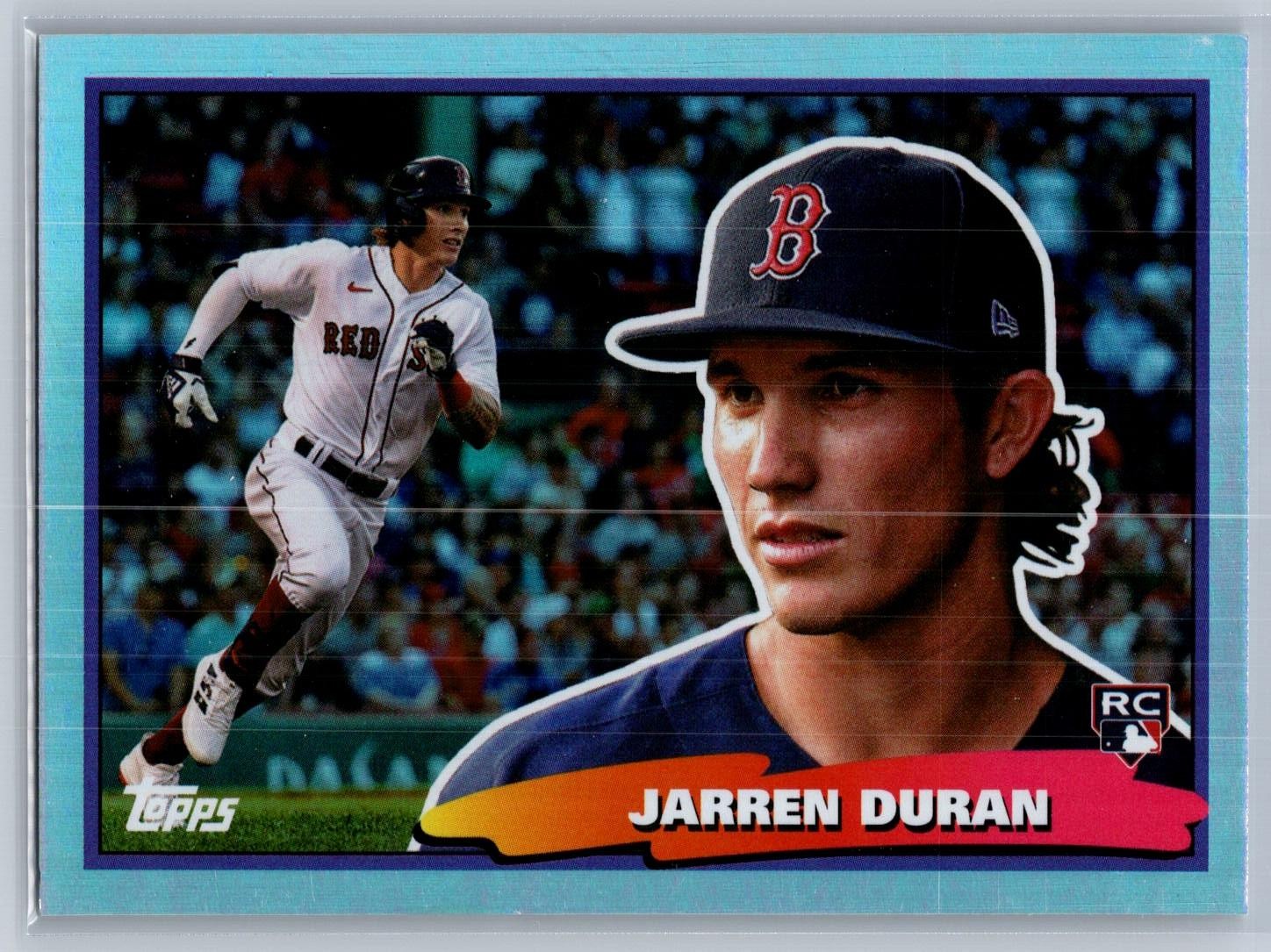 Jarren Duran 2022 Topps Archives #88BF-15 1988 Topps Big Foil