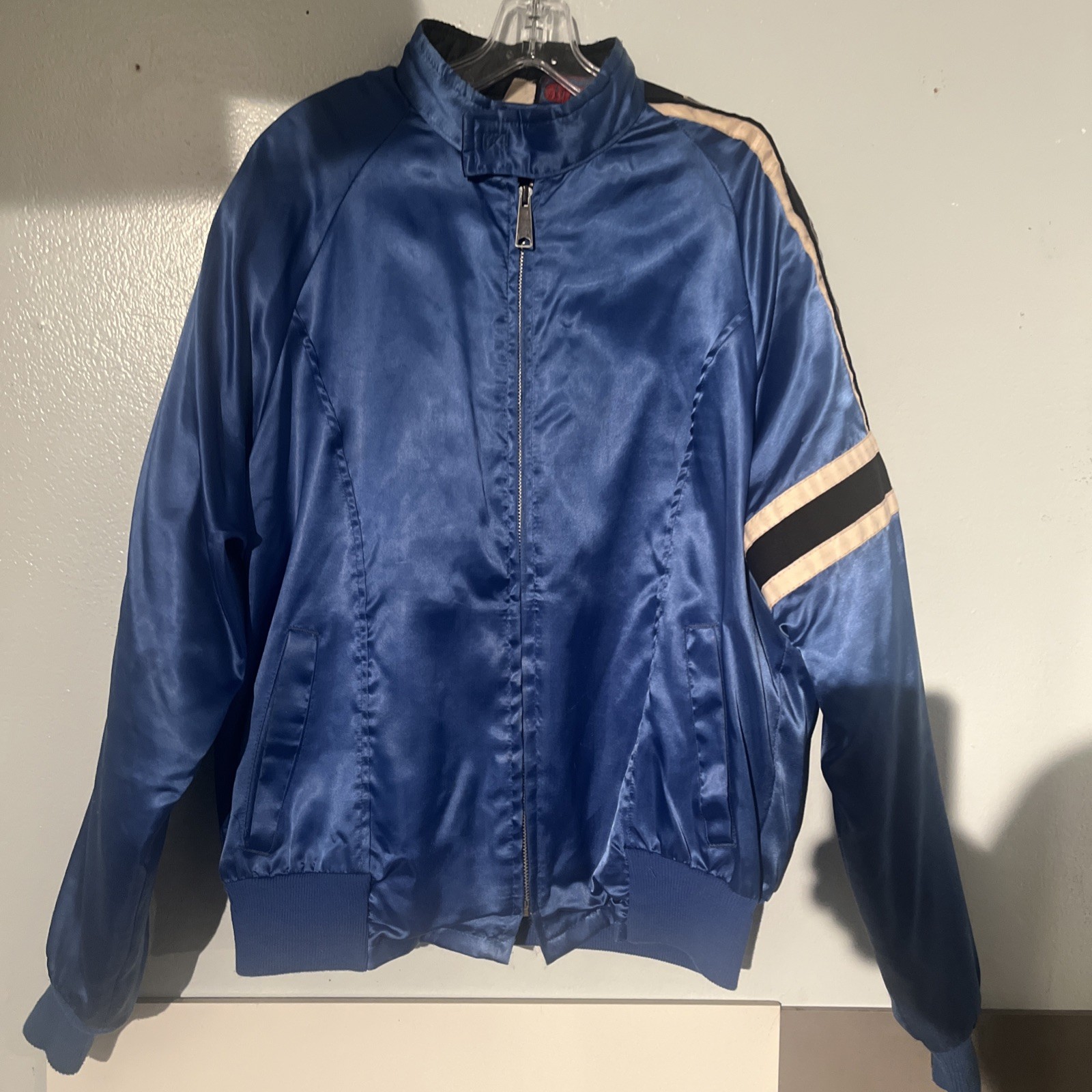 Vintage Datsun Satin Bomber Jacket w/ Liner 1970s-80s racing 510 240Z 260Z 280z