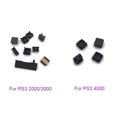 Feet for PlayStation PS3 Slim Screw Hole Cover Replacement 2000/3000/4000 Rubber