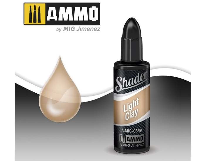 Ammo Mig A.Mig0869 10ml - Acrylic Shader - LIGHT CLAY