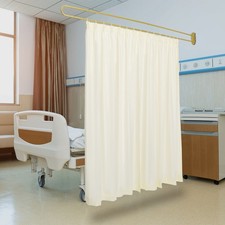 Partition Curtain With U-Shape Tube Privacy Partition Curtain Room Divider