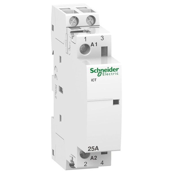 Schneider A9C20732 Acti9 Ict Contactor 2NO 25A 230-240V 50Hz-image
