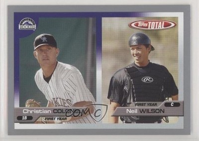 2005 Topps Total Silver Christian Colonel Neil Wilson #765 Rookie RC y0i