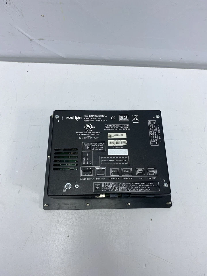 Red Lion Controls G306A000 Operator Interface Panel G306A - Image 2 of 4