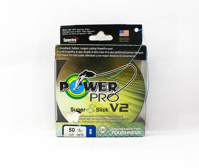 Power Pro Super 8 Slick Version 2 Spectra Linie 50lb by 300yds Blue (8523)
