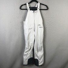 Arctix Ski Pants Kids 5 White Insulated Snow Bib Overalls Arctix 1550 Ski