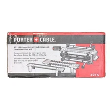 PORTER-CABLE 4216 Deluxe 12-in Dovetail Jig with Mini Template Combination Kit