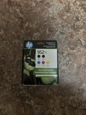 New Genuine HP 952 XL 5 Pack High Yield Ink Cartridge Combo 6ZA00AN- EXP 2026