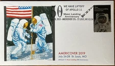 Chris Calle Apollo Moon Landing 5399 Americover 2019 7-26-19 We Have Liftoff 