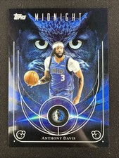 Anthony Davis 2025-26 Topps Midnight Basketball Night Owls SSP #NO-2