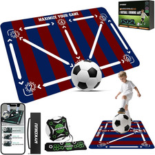 Tappeto Calcio Allenamento Con Soccer Bungee Trainer Tappetino per Agilità Acces