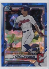 2021 Bowman Sapphire Edition Chrome Prospects Carson Tucker #BCP-77 17tm