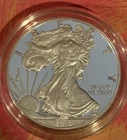 2016 W US MINT AMERICAN EAGLE 1 OUNCE SILVER PROOF COIN OGP COA
