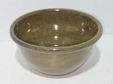 Jugtown Ware Pottery Bowl Green Glazed Decorative Serving 2010 NC Pottery