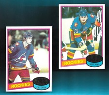BOTH! SUPER NICE-UNSCRATCHED! 1980 Topps Mike McEwen ROOKIE RC/DEBLOIS Rockies