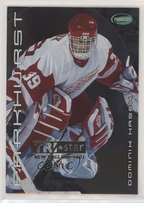 2001 ITG Parkhurst Silver Tri-Star New England 10/10 Dominik Hasek #92 HOF 7ez