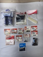 14 Vintage RC Glow Parts And Accessories Hobby Shop Lot Airplane Hardware