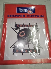 NOS 1994 Chicago Bears Shower Curtain, Jay Franco And Sons Inc