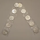 10 1982  Engelhard 1 oz Rounds - AMERICAN PROSPECTOR 999+ Original Factory Seal