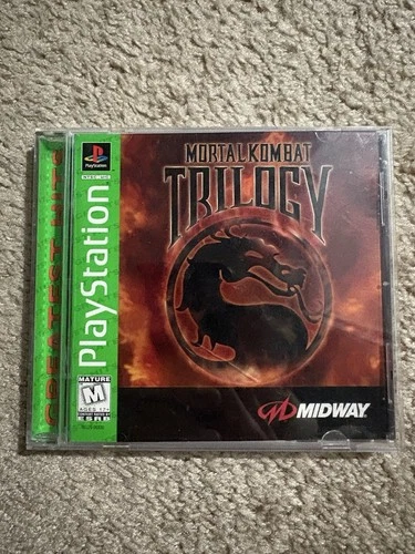 Mortal Kombat Trilogy (PlayStation 1, 1996) GH Tested Working