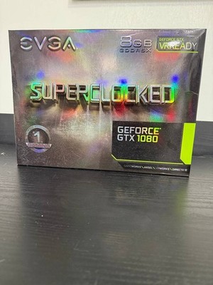 EVGA GeForce GTX 1080 SC Gaming 8GB GDDR5X 11 Gbps