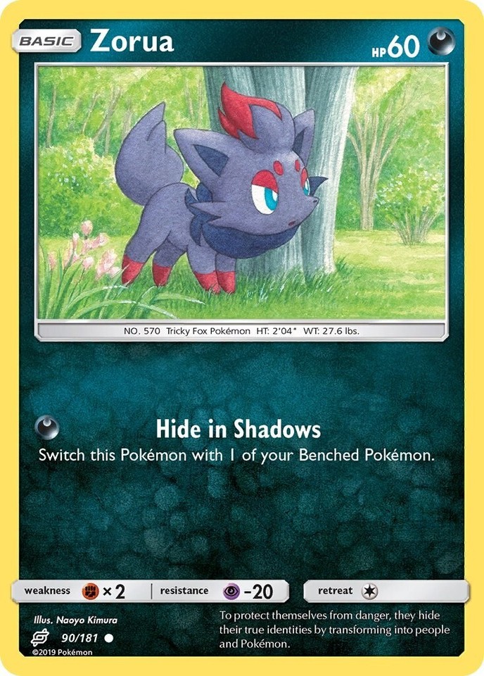 Zorua 90/181 Sm-Team Up - 1 of 1