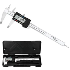 Electronic Digital Caliper Measuring Tool, Stainless Steel Vernier Caliper Digit