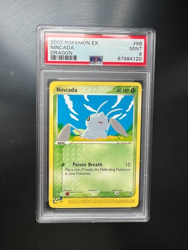 Nincada graded PSA 9 for sale on eBay