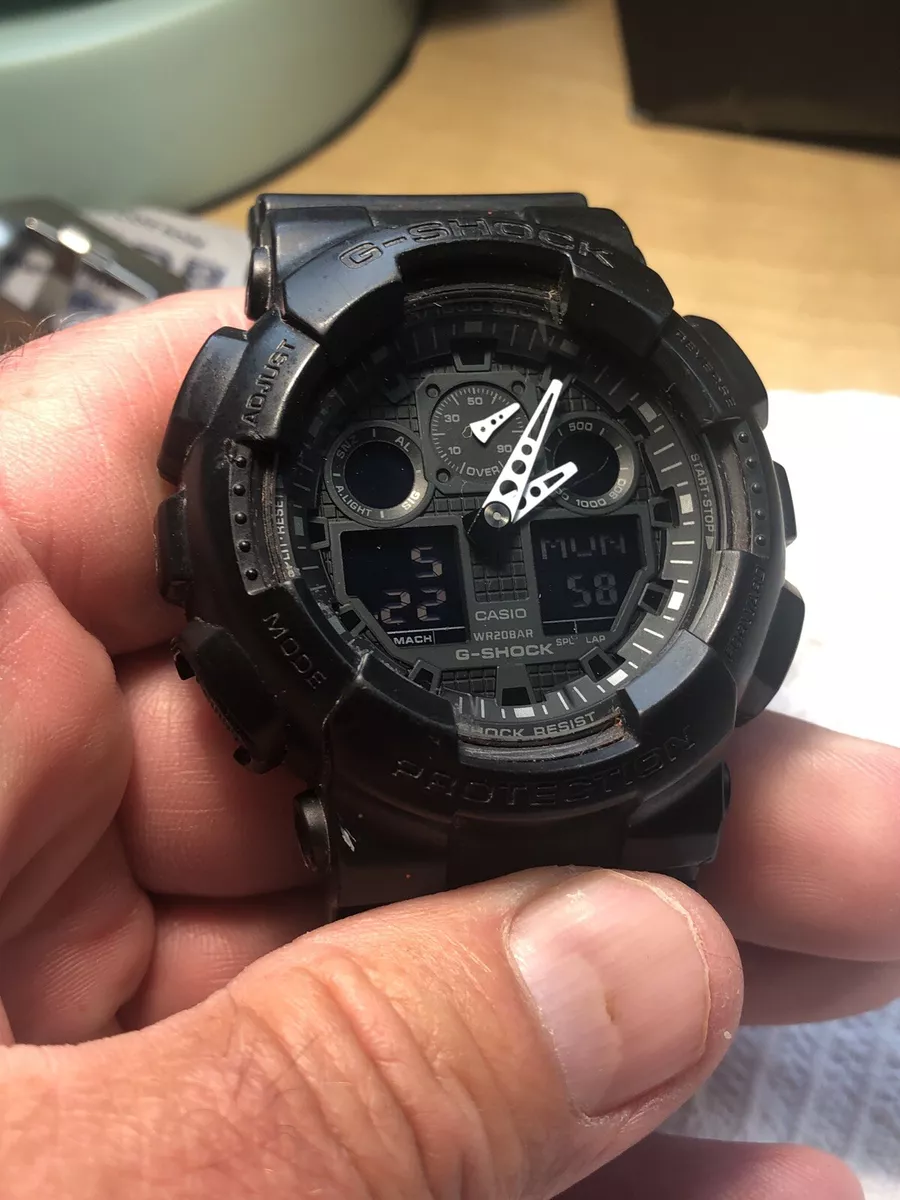 Casio G-Shock Mens Model 5081 GA-100 With Battery |