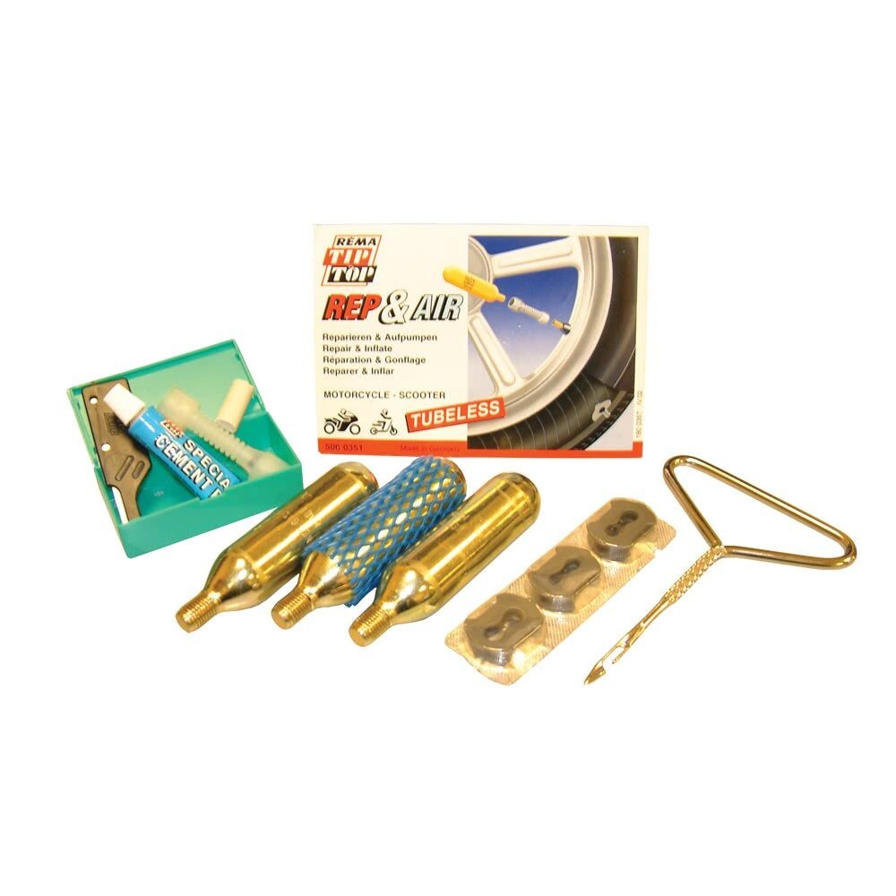 Tubeless Tyre Rema Tip Top Puncture Repair Kit Tyre Puncture