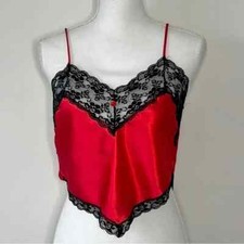 Vintage Frederick s of Hollywood Satin Camisole Medium