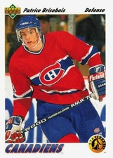1991-92 Upper Deck Hockey #442 Patrice Brisebois