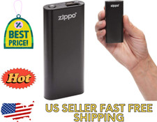 New Zippo Black HeatBank 3 Rechargeable Hand Warmer
