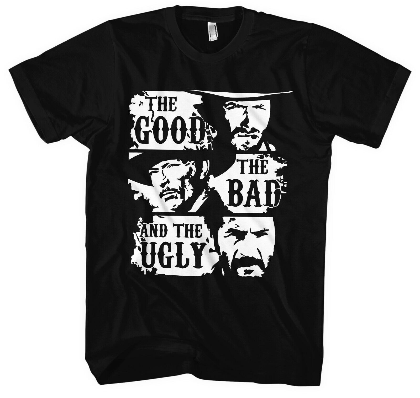 ALTRA T shirt uomo The Good the Bad and the Ugly Clint Eastwood culto western