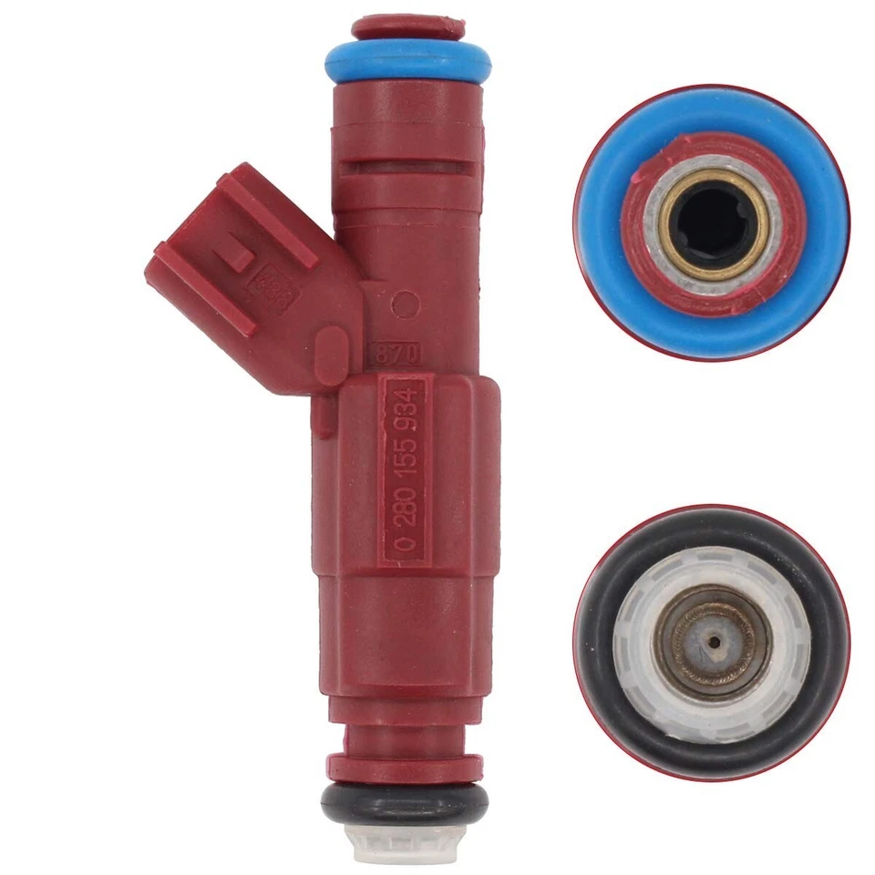 Модернизированные оригинальные форсунки Bosch x8 с 4 отверстиями 19 фунтов для 00–03 Dodge 3,9 л 5,9 л ДОБАВЬТЕ МИЛЬ НА ГАЛЛОН - Изображение 2 из 4