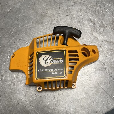 OEM GOOD POULAN PRO PP4218AV CLASSIC CHAINSAW REWIND STARTER ASSEMBLY