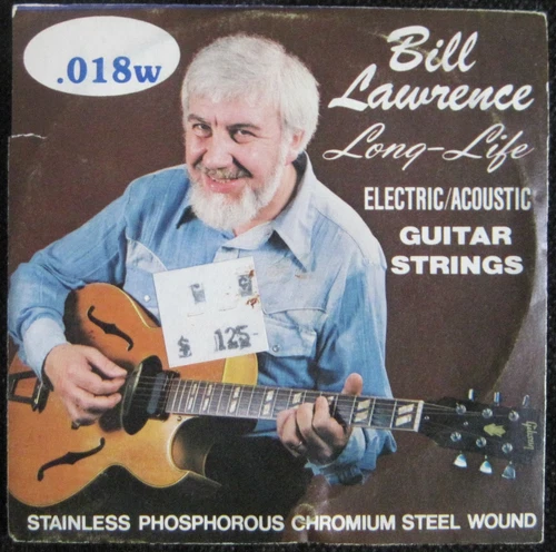 Bill Lawrence Stainless Phosphorous Chromium Steel Wound .018w Nashville TN