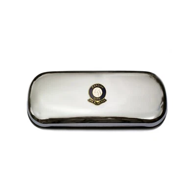 KNIGHT Cardiff City Football Club Polished Chrome Glasses Case