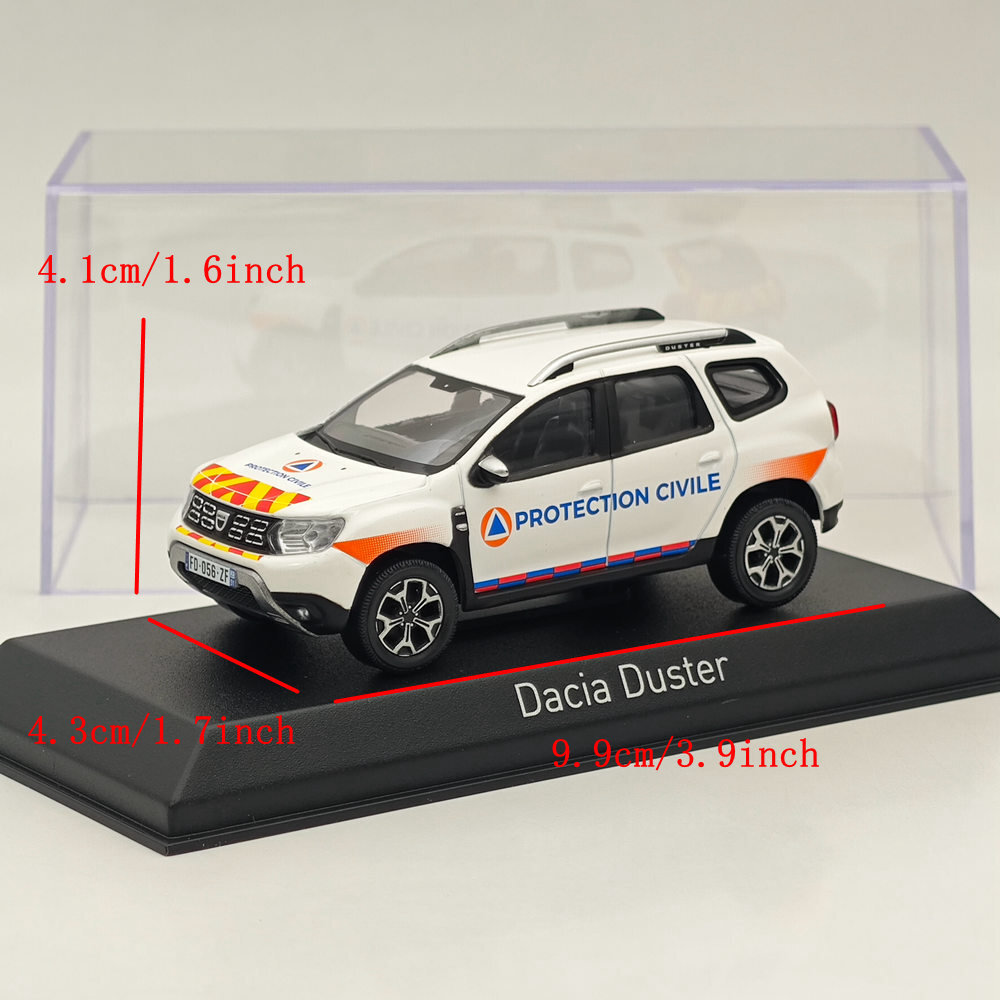 Modèle Réduit Dacia Duster 2020 Protection Civile - échelle 1:? - NOREV - Neuf