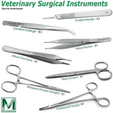 Minor Surgery Kit Surgical Dissection Tool Veterinary Dissecting Instruments