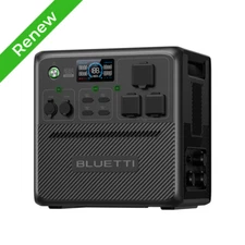 BLUETTI AC240 2400W 3686Wh Power Station Solar Generator Waterproof for Outdoors