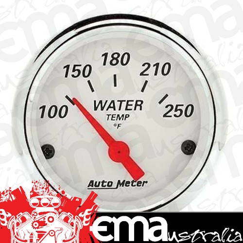 Auto Meter 7349 NV 2-1/16" 100-250 F Short Sweep Electric Transmission Temperature