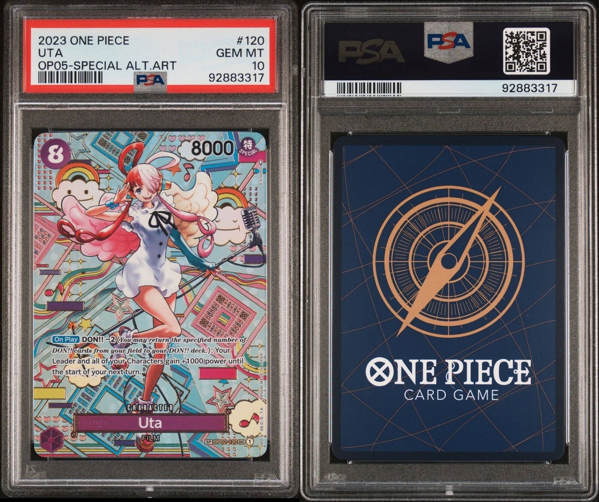 One Piece OP05 English Uta SP 120 Alternate Art Psa 10 | eBay One Piece OP05 English Uta SP 120 Alternate Art Psa 10 | eBay