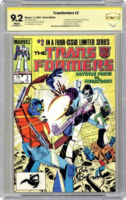 Transformers #2REP.2ND CBCS 9.2 SS Budiansky 1984 18-0768BFD-111
