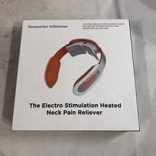 Hammacher Electrostimulation Heat Neck Massage Pain Relief TEN Nerve Stimulation