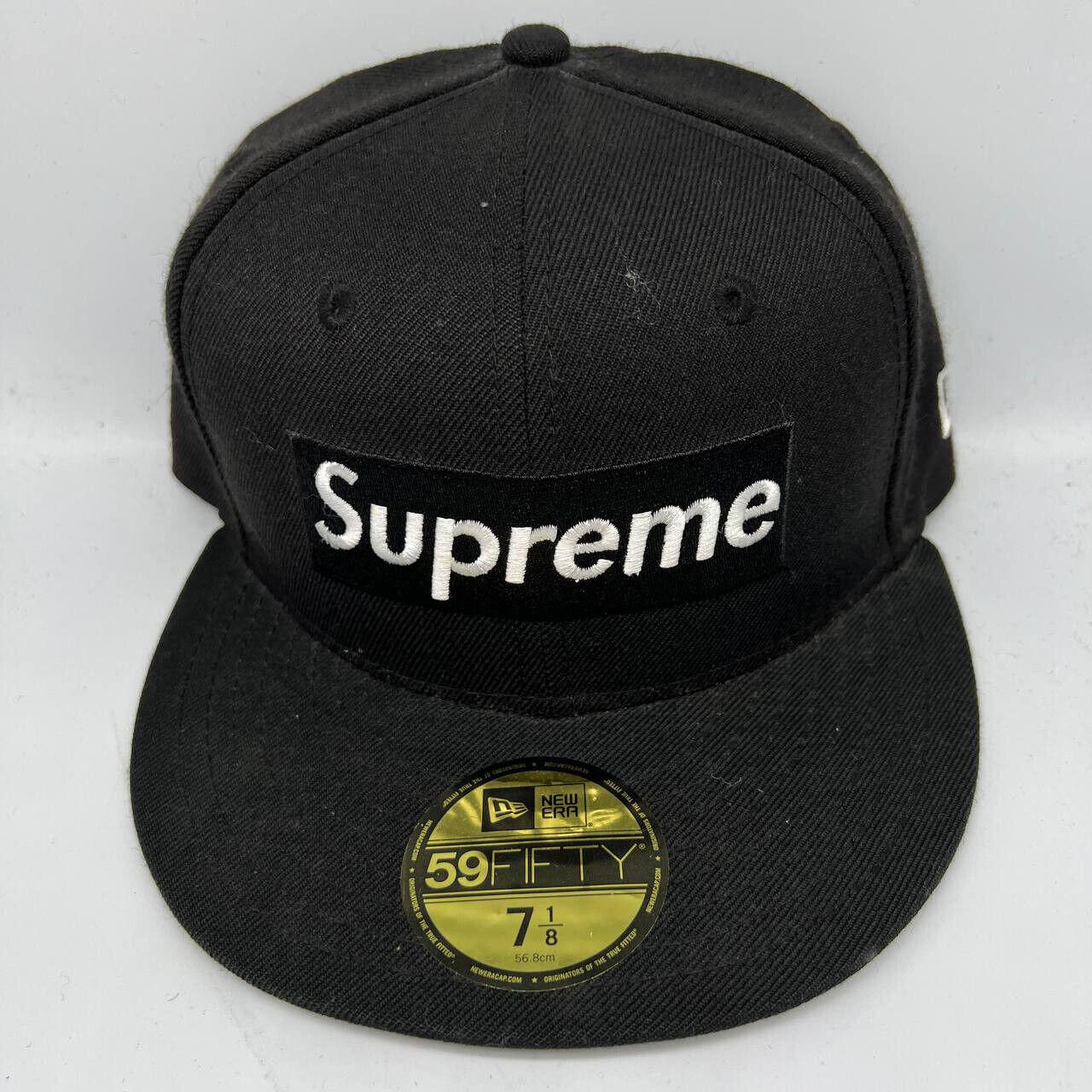 supreme r.i.p. new era 7 1/2 16fw black - キャップ