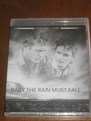 BABY THE RAIN MUST FALL (Blu-Ray) TWILIGHT TIME: STEVE McQUEEN, LEE REMICK: NEW!