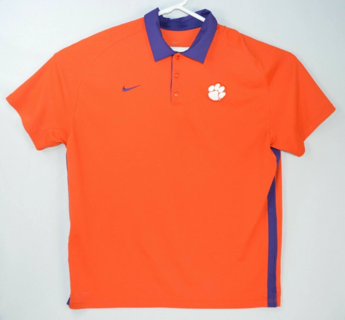 clemson nike golf shirt