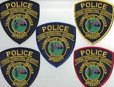 Florida International University Police Set of 5  FL Police patch Florida